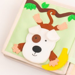 Animal Friends - Mini libro tranquillo di 6 pagine