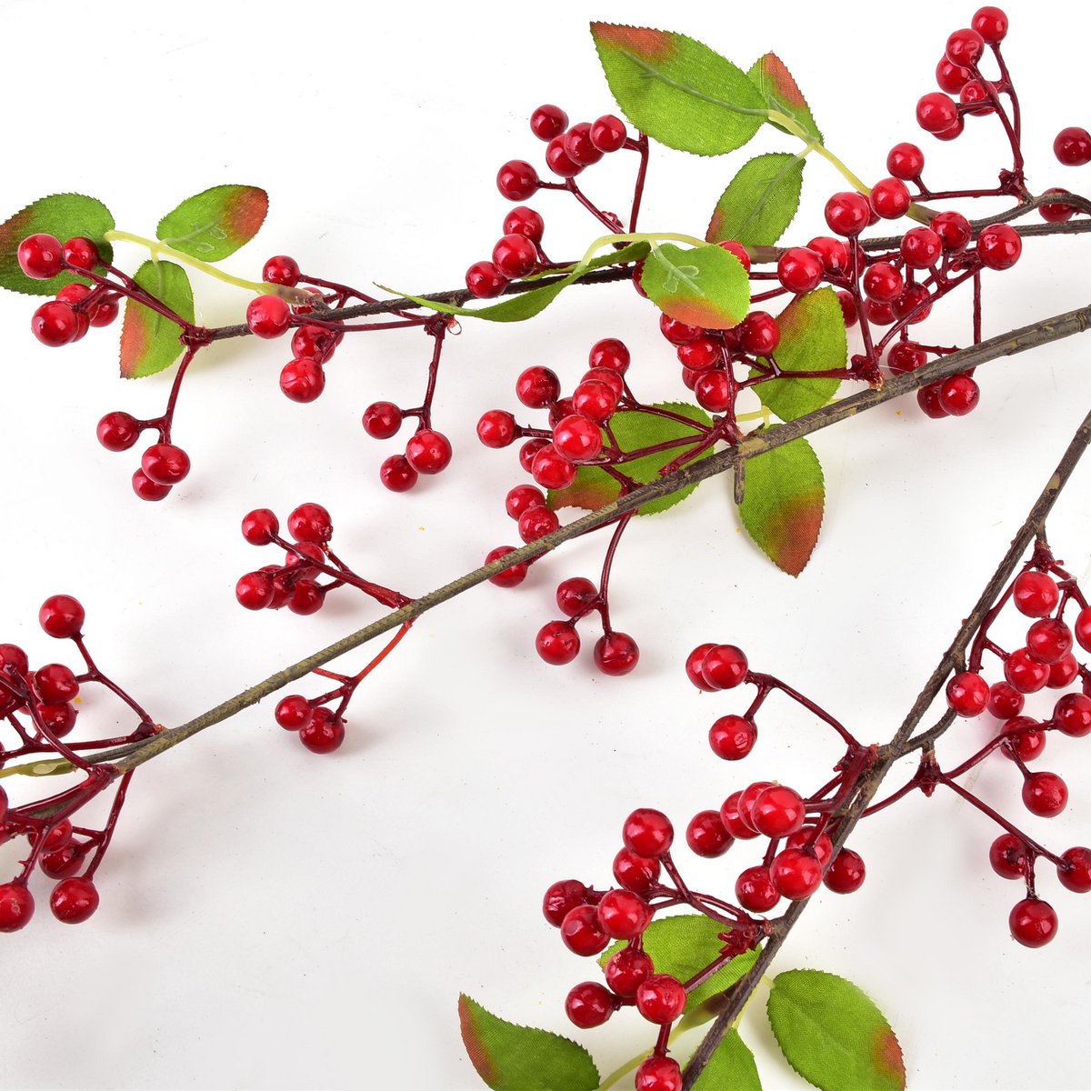VIRIDIS Artificial holly twig 88cm