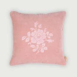 Kussenhoes | Camellia Rose kruissteekkussenhoes van Sanctuary Living