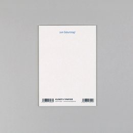Postkarte Holzschliff Eichhörnchen