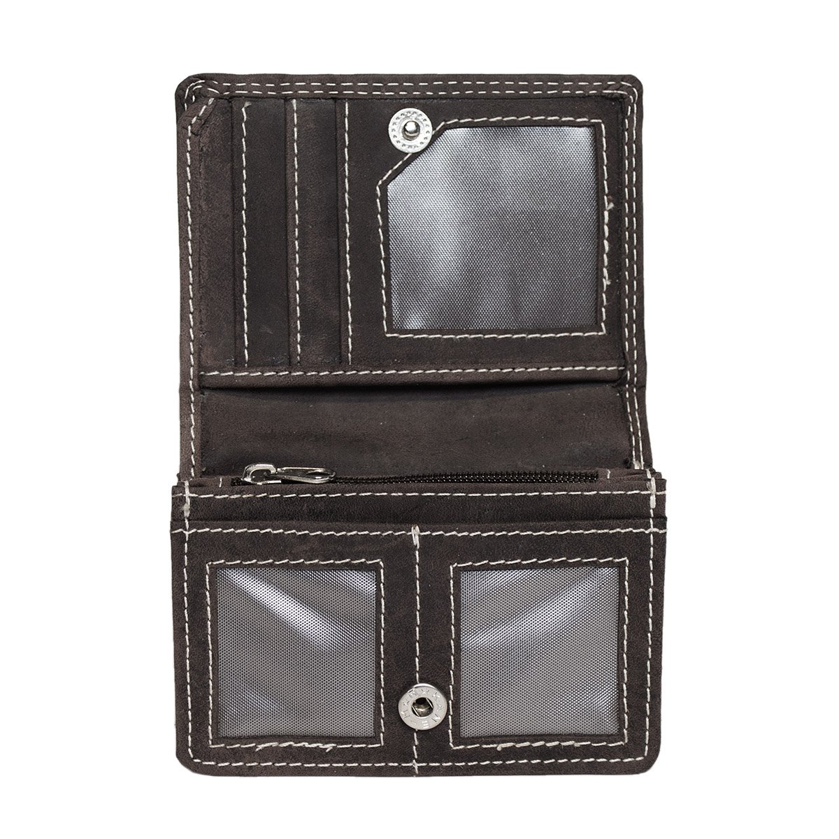 Portfel damski Mini Buffalo Leather - Portfel damski bardzo mały w 3 kolorach Buffalo Leather