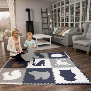 Hakuna Matte XXL Foam Play Mat «Forest» 1.8 x 1.8 m