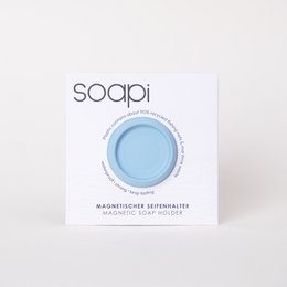 Soapi / Magnetic soap holder / Blue