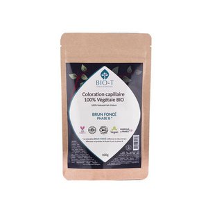 Vegetable coloring DARK BROWN B - ORGANIC - 100g