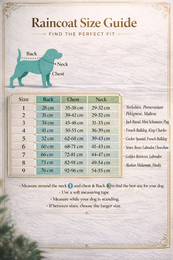 Colorbox Dog Jacket Set - Big Breed Sizes 6-9 (4 Pcs)