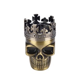 CHH METAL SKULL GRINDER 46MM 3 LAY- DL6
