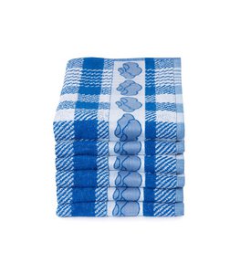 Clogs Blue - Kitchen towel set - 6 pieces - Twentse Damask