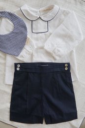 Bermuda elasticizzati - Blu navy