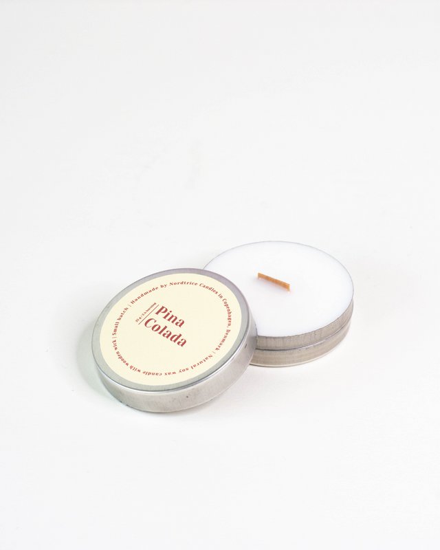 Mini candele profumate alla soia, Pina Colada