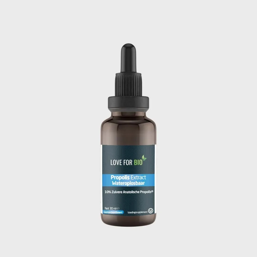 Love For Bio | Propolis Extract Water Soluble Drops | 10% Pure Anatolian Propolis