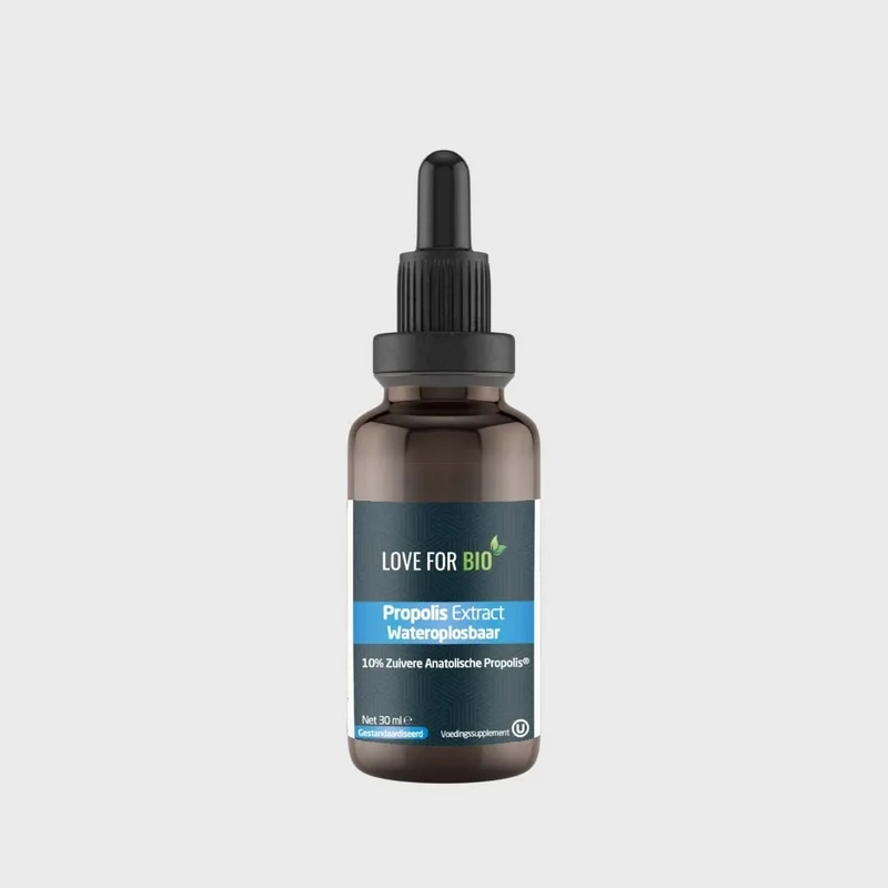 Love For Bio | Propolis Extract Water Soluble Drops | 10% Pure Anatolian Propolis