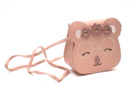 Kinderschoudertas - Yumi de kleine koala Roze