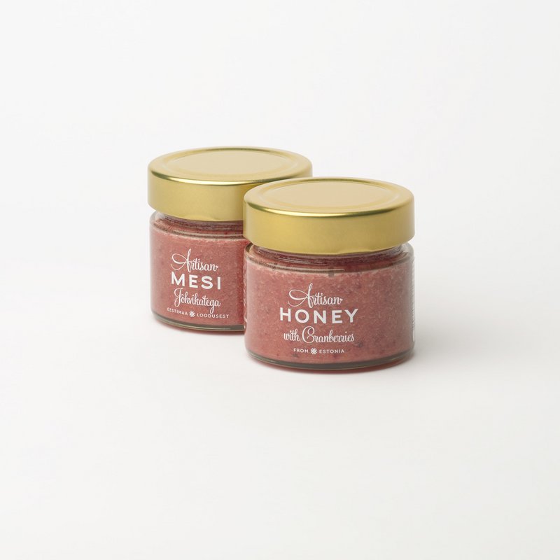 Honey with Cranberries