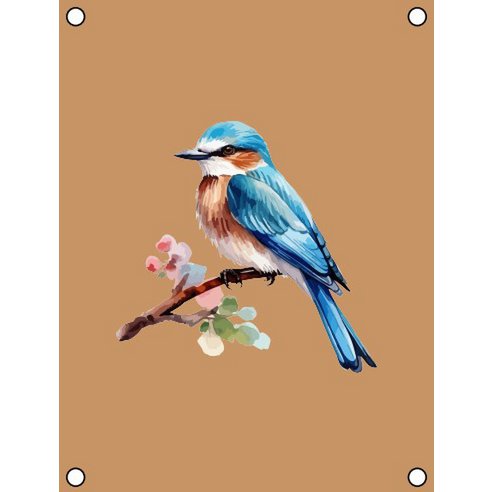 Tuinposter Vogel (Tak)