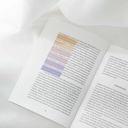 Champagne Plum  | Ordinate Sticky Notes | Transparent Haftnotizen zum Markieren | Haftstreifen | Seitenmarkieren Bürobedarf