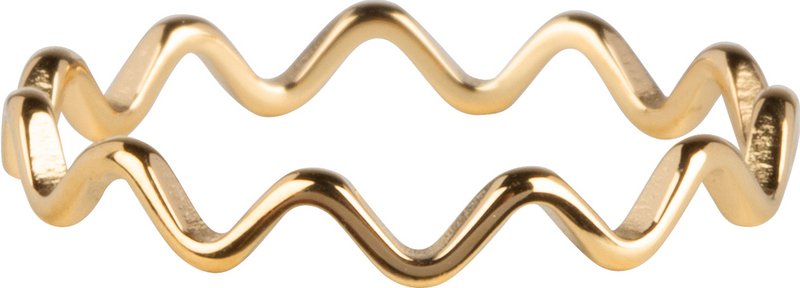 R779 Charmin's in acciaio Wave Gold