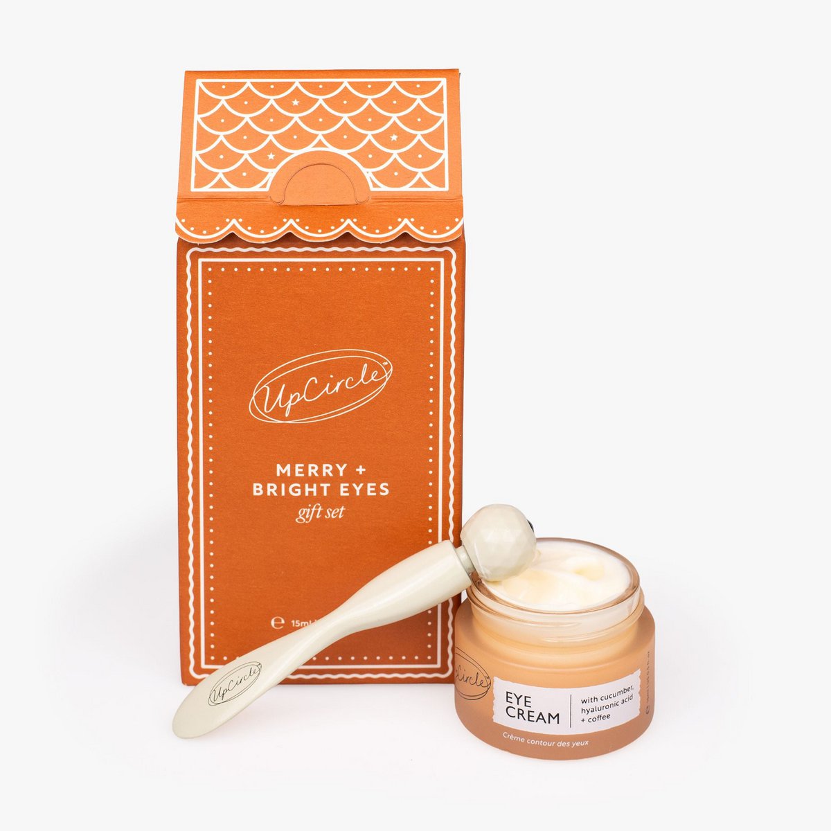 Set regalo ecologico di pan di zenzero vegano Merry + Bright Eyes