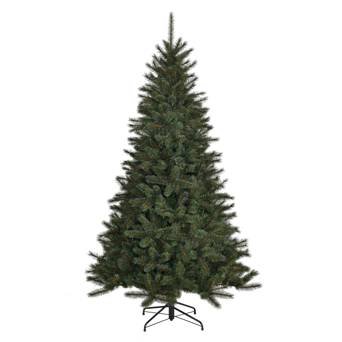 Tulsa albero di Natale verde TIPS 511 - h155xp94cm