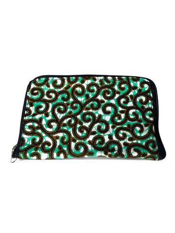Kitenge | Opvouwbare Tas Petrol