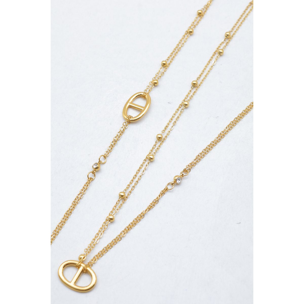 Parure de bijoux en acier inoxydable