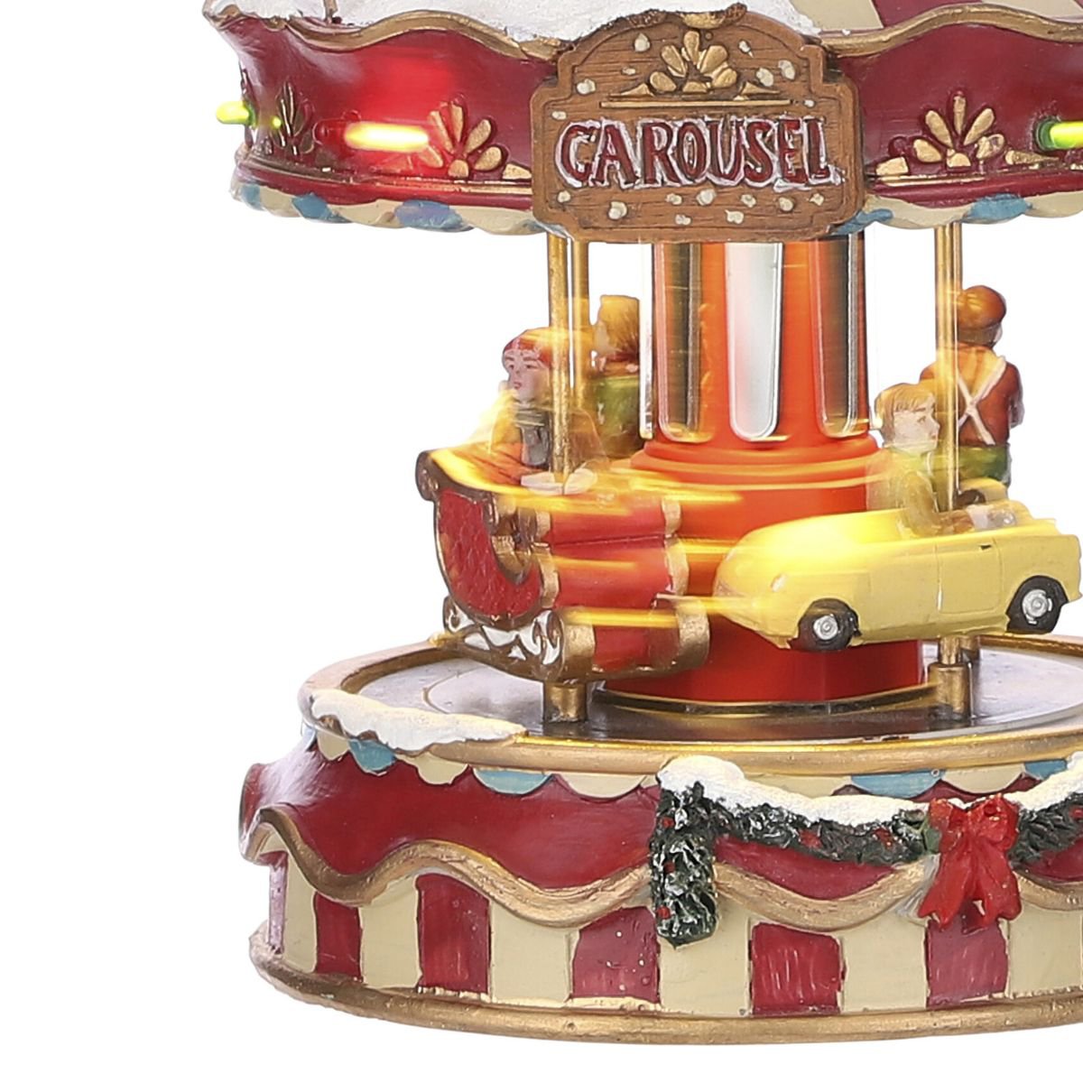 Miniatura del villaggio di Natale Luville Originals Rosso