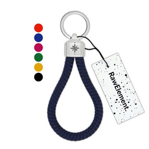 RAW ELEMENT kompas sleutelhanger - nautisch touw klimtouw - geïnspireerd door de natuur, voor mannen en vrouwen | Origineel & handgemaakt