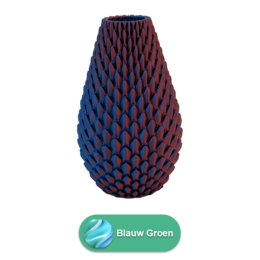 Myraka 3D vase - 3D printet vase - Bæredygtig PLA - Velegnet til kunstige blomster