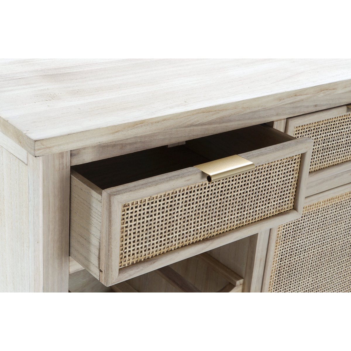 BOTELLERO PAULOWNIA RATAN 79,5X38X90 NATURAL MB176662