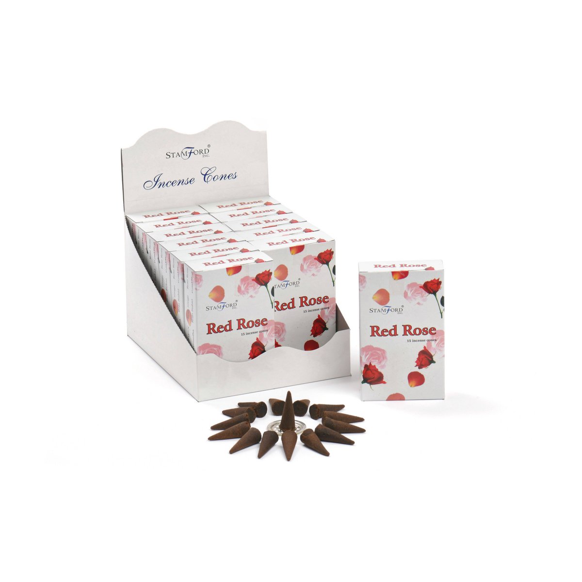 StamC-08 - Red Rose Cones