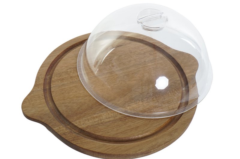TABLA BAMBU PVC 29X25X10 QUESO NATURAL PC189497