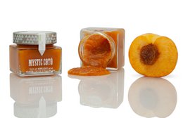 Bio Gourmet Peach Jam met 85% fruit; 305 g