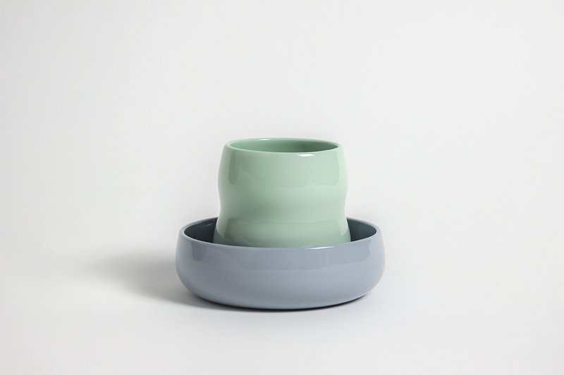 Children's tableware set (cup and bowl)