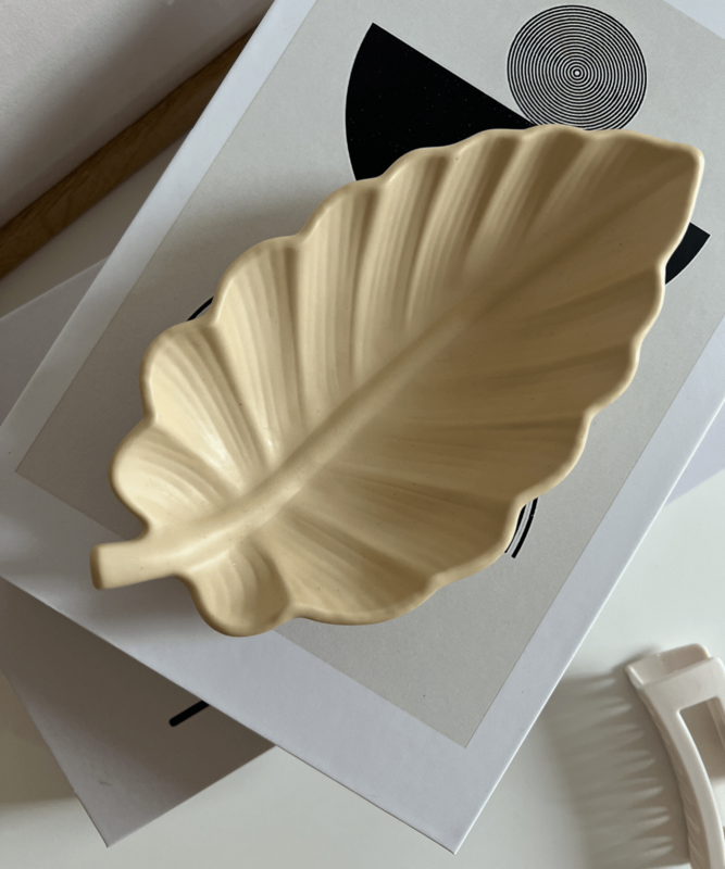 Bladfad Beige