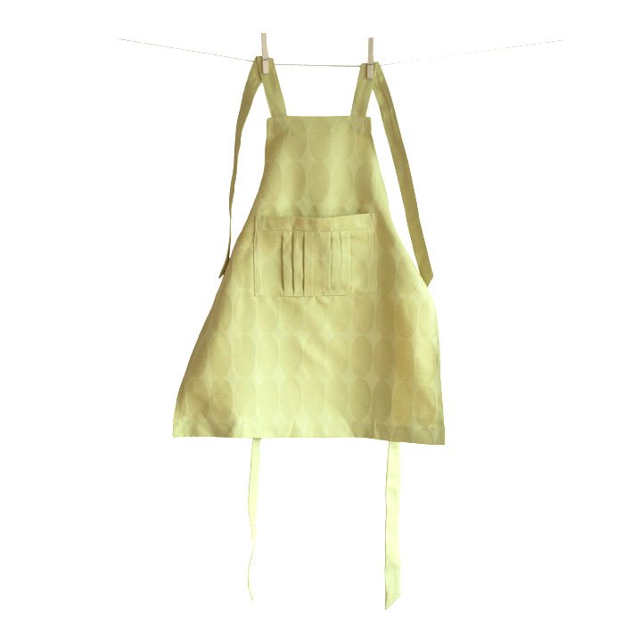 Olli children's apron Green