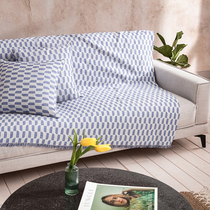 Cover Throw Gofis Home Denise Marine Blue 518/09