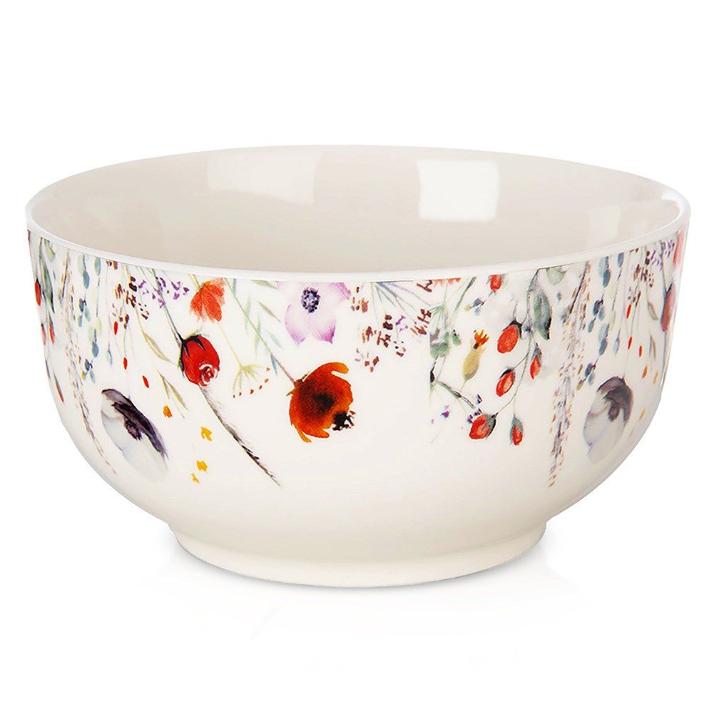 Schüssel Porzellan Mohn 13 cm, 500 ml