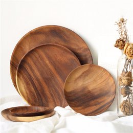 Wooden plate I Acacia