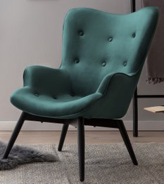 Sessel Grün Samt