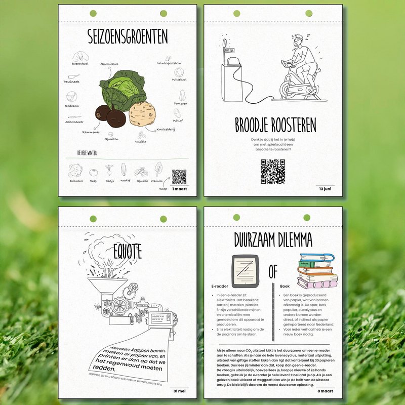 The Sustainable Tear-off Calendar