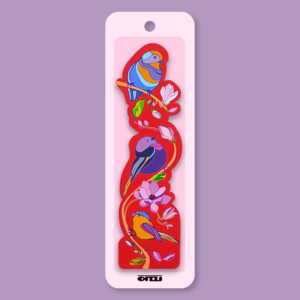Die Cut Birds Bookmark