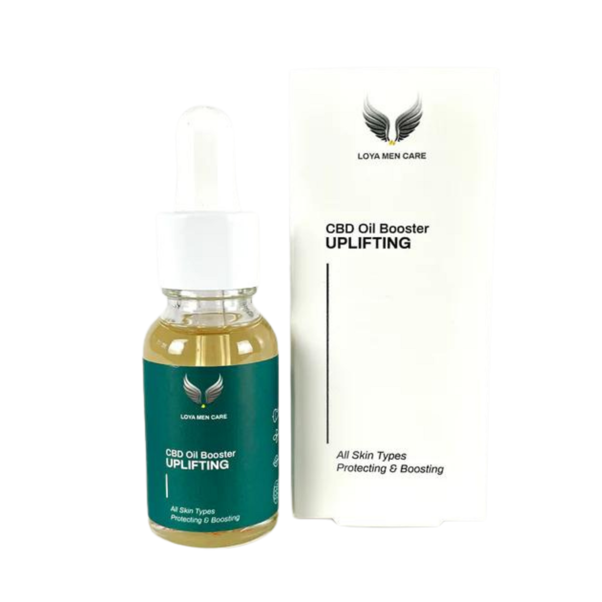 PODWYŻSZAJĄCY • Wzmacniacz oleju CBD • Organiczny • Każdy rodzaj skóry • 15 ml