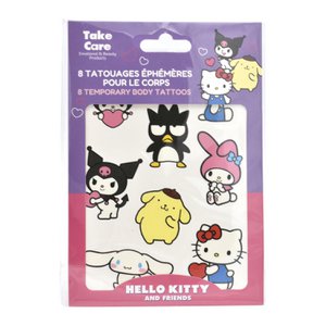 Hello Kitty & Friends Tijdelijke tatoeages – 8 ontwerpen