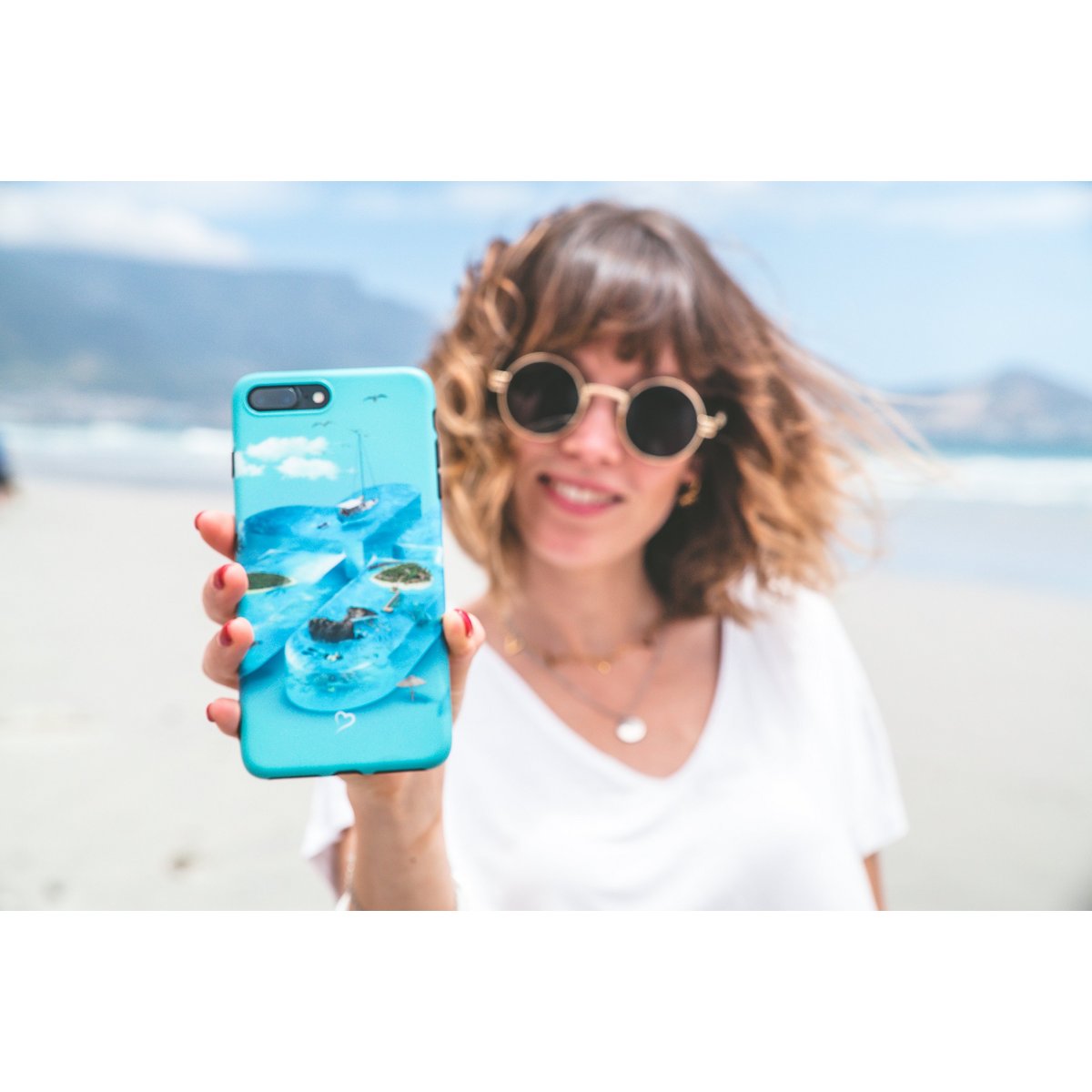 Cover per iPhone ecologica Dive Deep