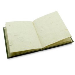 Set bloc notes et carnet Panda en bouse d'éléphant