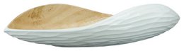 Wooden bowl - fruit bowl - salad bowl - model Palm Seed - white - different sizes