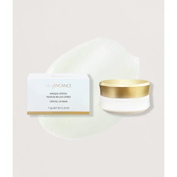 Krystal læbe maske
