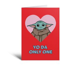 Tarjeta de San Valentín Yo Da Only One