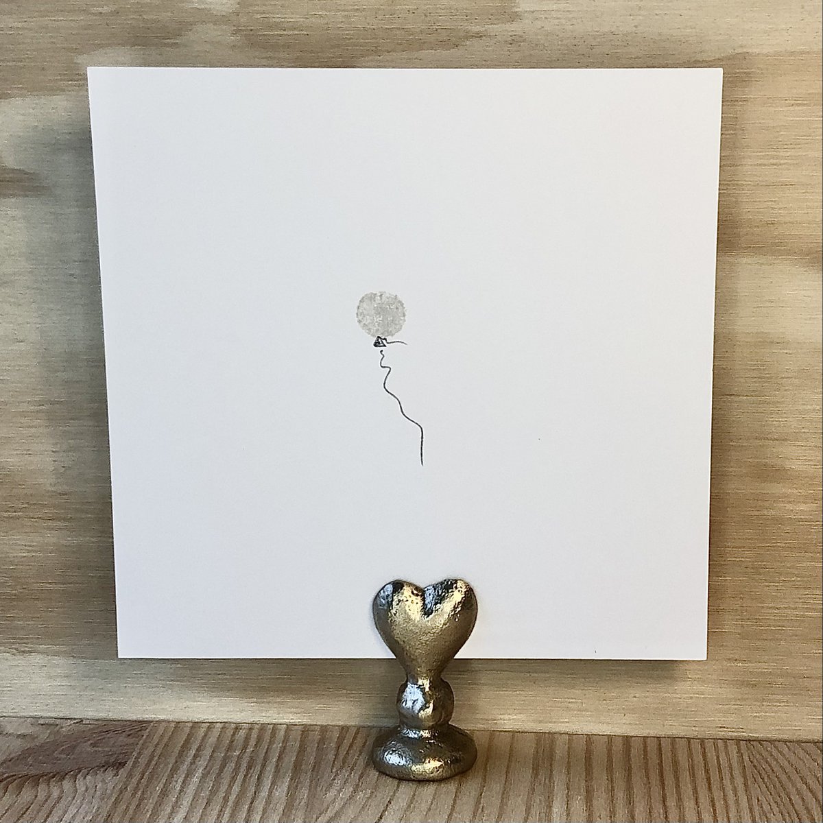 Kaart Grijs Ballonnetje