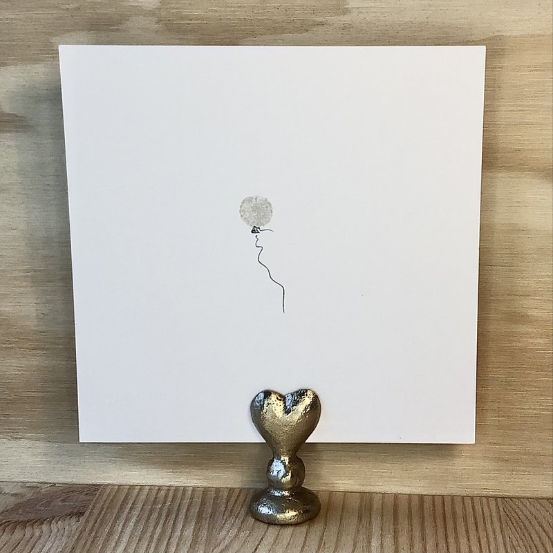 Kaart Grijs Ballonnetje