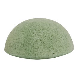 Sponge Konjac pour le visage du thé vert - anti-bactéries